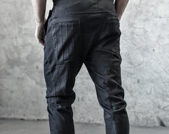 【HUECLOSET】★送料・関税込★Scar black washed denim pants polar-89-jeans-washed-black-