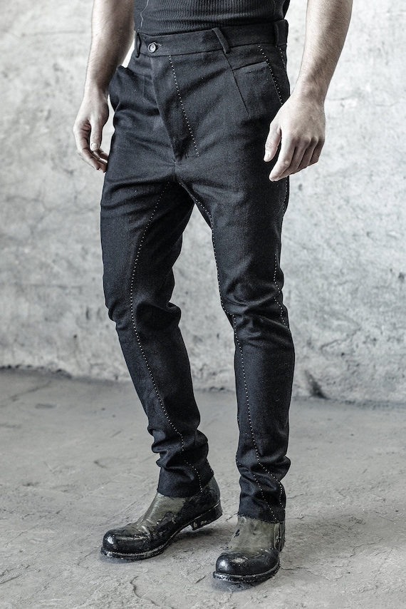 【HUECLOSET】★送料・関税込★Stitch Slab Denim Pants 9月下旬お届け】KITTY STRETCH DENIM PANTS – Shinzone