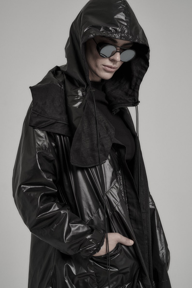 Antimatter Deconstructed Parka Mark BB / Double Faced Parka / Futuristic Jacket / Extravagant Clothing by POWHA image 8
