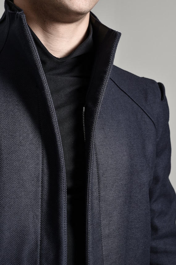 Mens slim shop parka