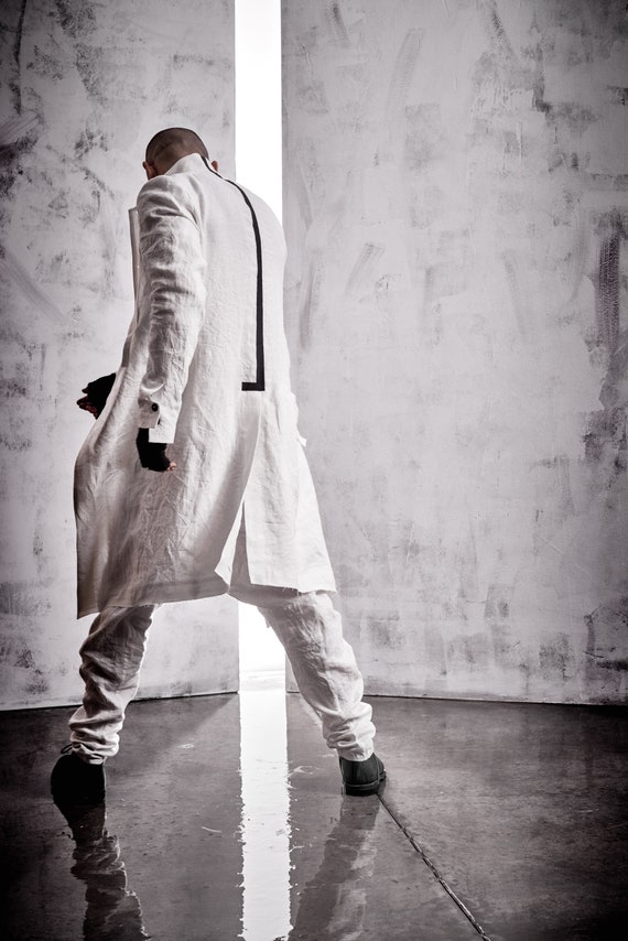 off white men's coat