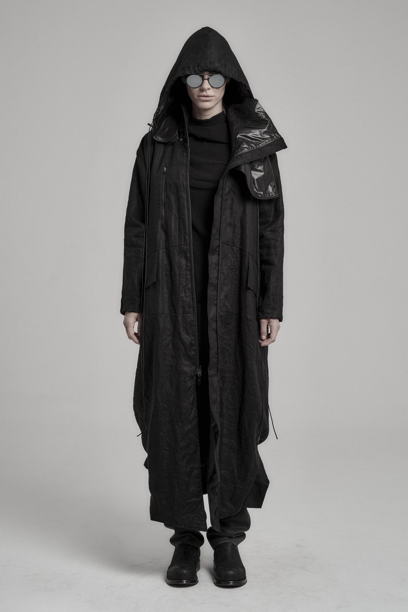 Antimatter Deconstructed Parka Mark BB / Double Faced Parka / Futuristic Jacket / Extravagant Clothing by POWHA image 4