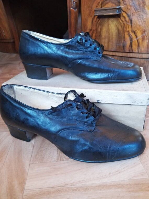 1940s 1930s Nurse shoes oxfords WWII