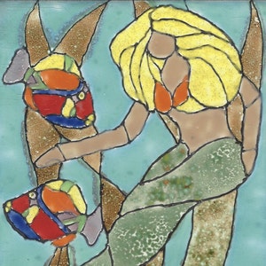 mermaid #22012 8 x 6