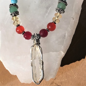 Arcobaleno Chakra Completo, Bilanciamento 7 chakra, Yoga, Metafisico, Sedona, Vortice caricato, Affermazione, Gioielli Sedona