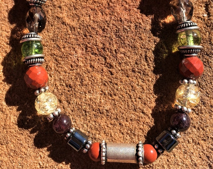 Men's OVERALL PHYSICAL HEALTH necklace, Sedona & Reiki charged, Metaphysical Masculine choker Necklace for Health and Protection Negativity