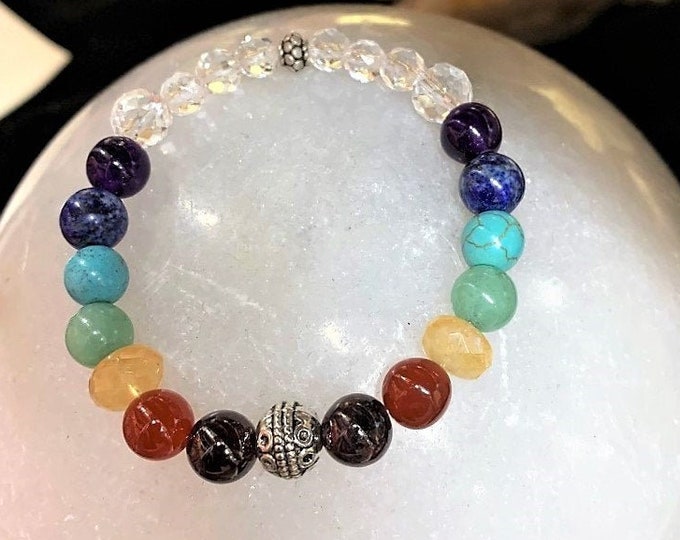 Full Chakra Rainbow, 7 chakra balancing, Yoga, Metaphysical, Sedona, Vortex charged, Affirmation, Sedona Jewelry