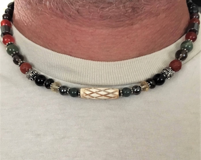 Men's Grounded Physical Health Root Chakra Health Sedona and Reiki charged, Charged, Metaphysical Jewelry, Masculine Health