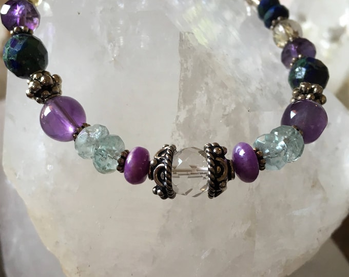 PSYCHIC ENHANCEMENT necklace bracelet Matching Parent Child Psychic Energy Sedona Reiki Charged Psychic Connection Higher Wisdom Protection