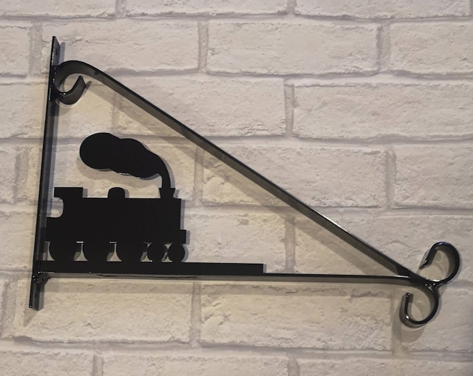 Train hanging basket bracket