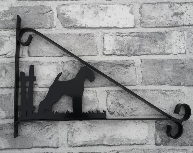 Airdale scroll style hanging basket bracket