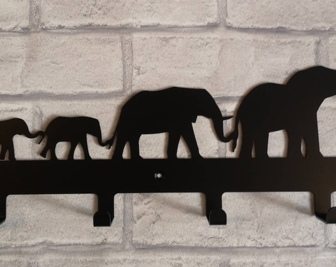 Elephants coat hook