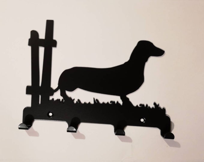 Dachshund sausage dog key holder hooks