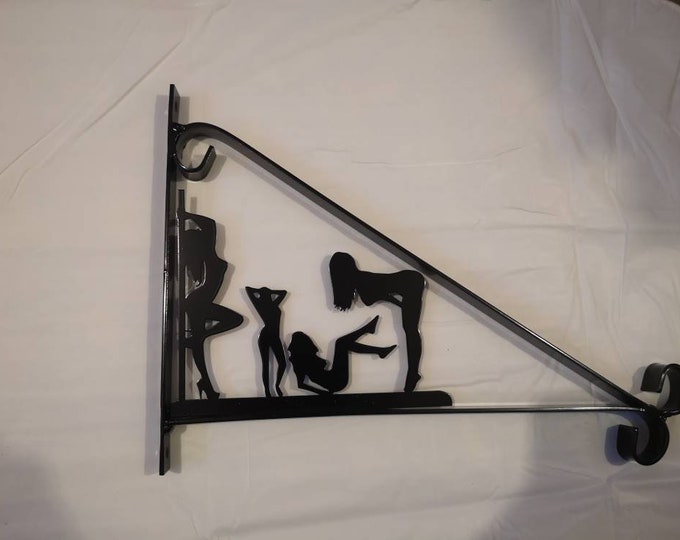 Strippers heavy duty hanging basket bracket