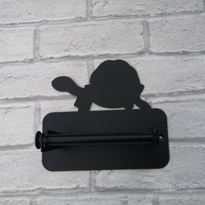 Tortoise toilet roll holder