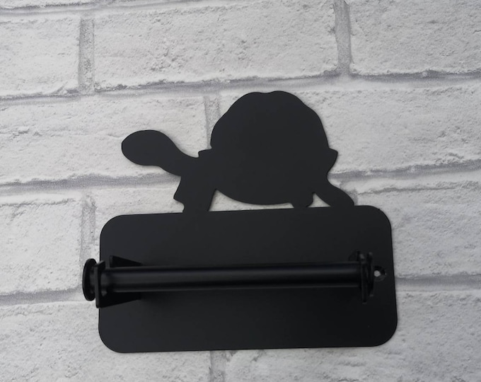 Tortoise toilet roll holder