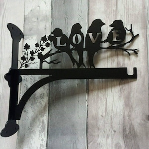 Heavy-duty hanging basket brackets (20kg tested) made in the United Kingdom