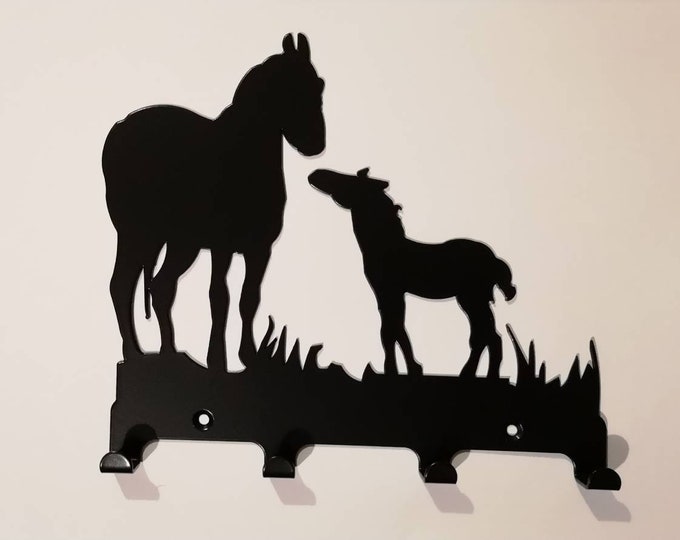 Horse and foul Key holder hooks
