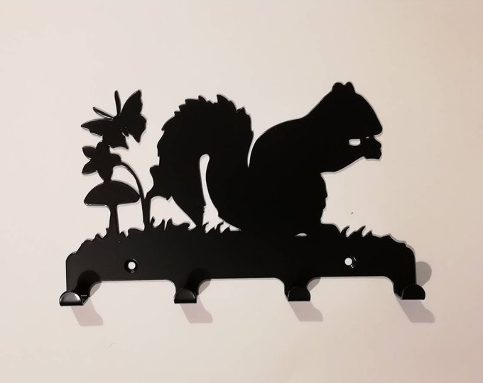 Squirrel key holder hooks
