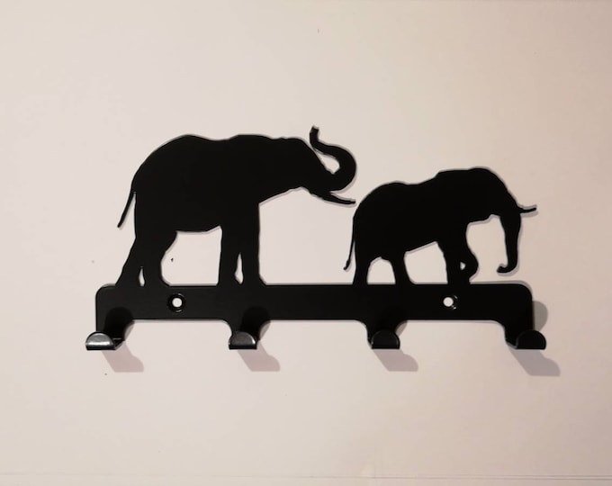 Elephants Key holder hooks