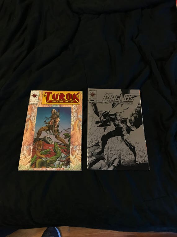 Magnus Robot Fighter 1 Turok Dinosaur Hunter 1 Valiant Etsy