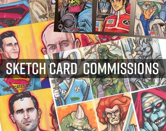 Custom Art Commission Artist Trading Card: Please Read the Description for information