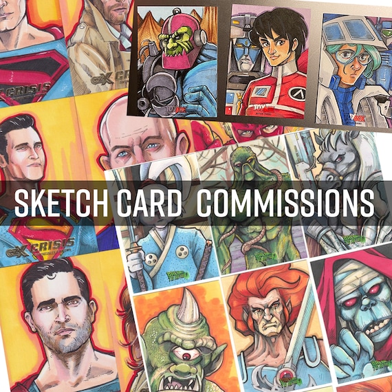 Custom Art Commission Artist Trading Card: Please Read the Description for information