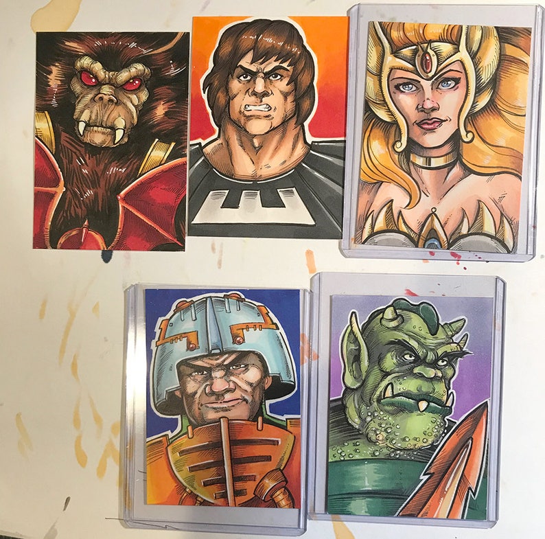 Custom Art Commission Artist Trading Card Please Read the Etsy