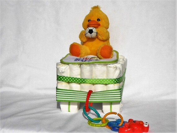 sesame street diaper cake