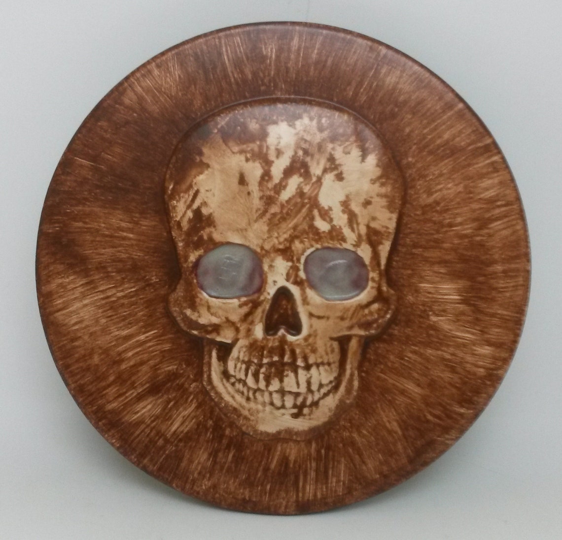 Skull Plaque Hanging Plaque Etsy