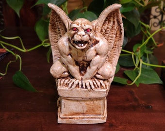 Gargoyle, Winged Gargoyle Figurine, Winged Grotesque