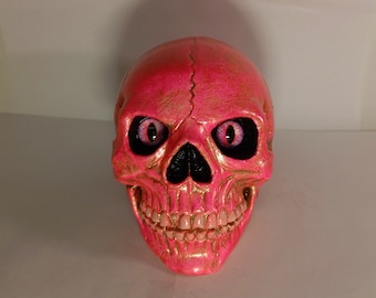 Skull with Creepy Eyes