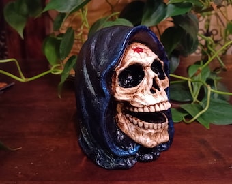 Grim Reaper Skull with Glow in the Dark Highlights, Grim Reaper, Lord of Death