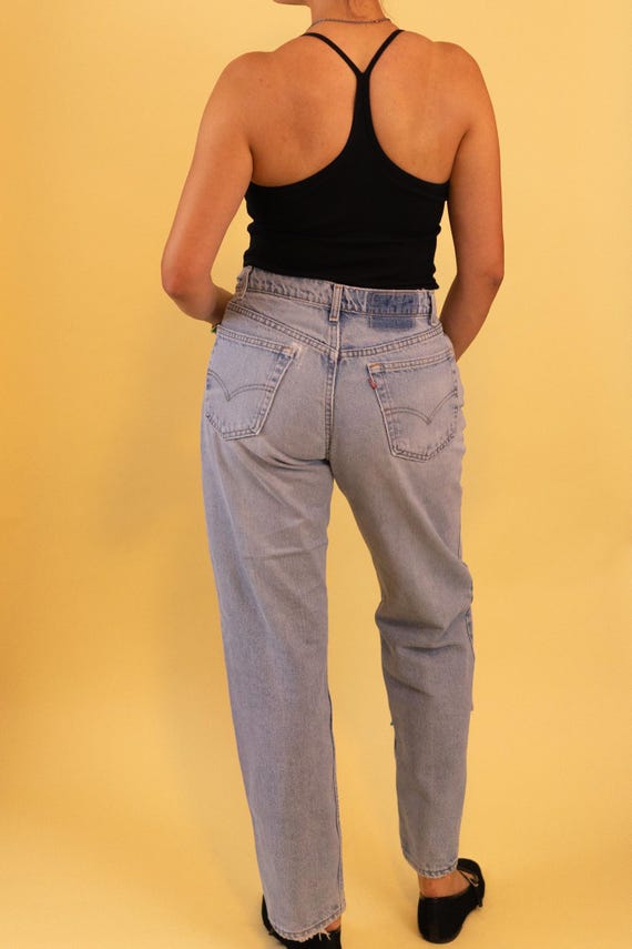 Reworked Double Knee Patchwork Levis - image 6