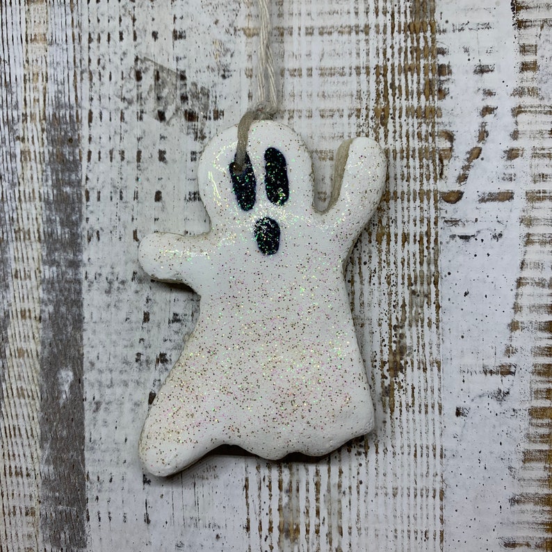 Ghost Salt Dough Ornament