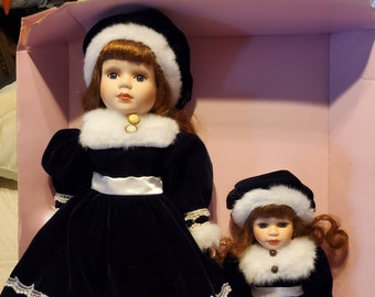 Memories Collectible Doll Set: 16” Doll with 10” Sister Doll