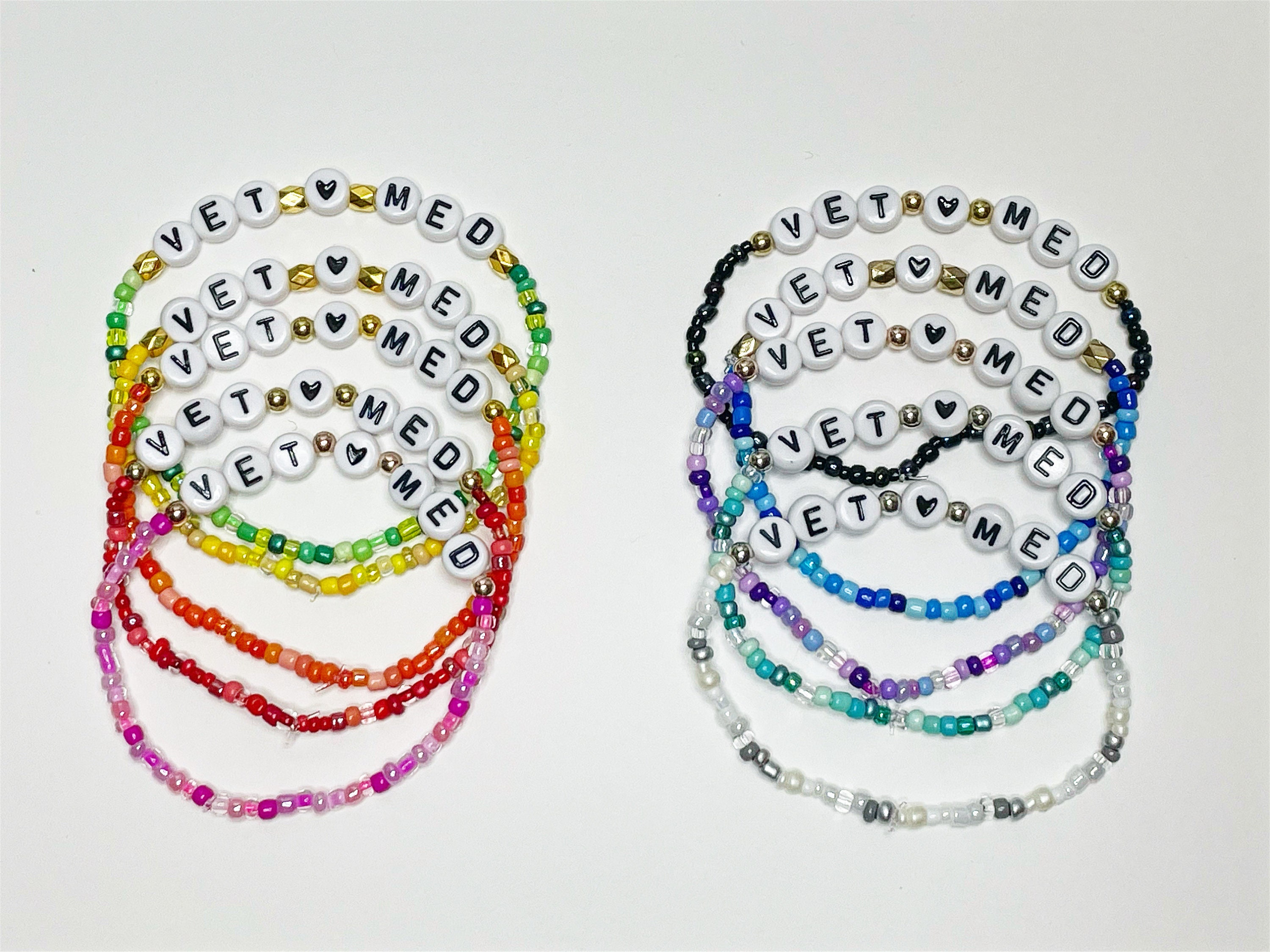 Vet Med Friendship Bracelet | Vet tech week gift |