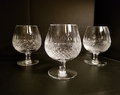 Vintage Waterford Crystal Brandy Snifter ( Colleen Pattern ) Retired made in Ireland sold separately.