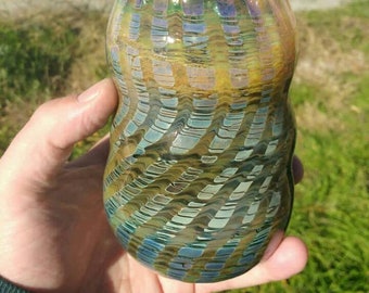 Handblown drinking glass tumbler cup rocks glass