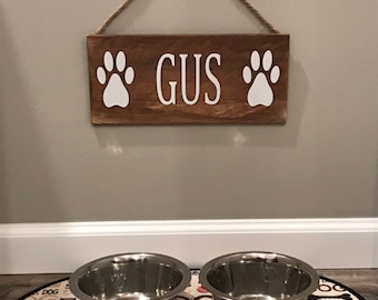 personalized dog name plates