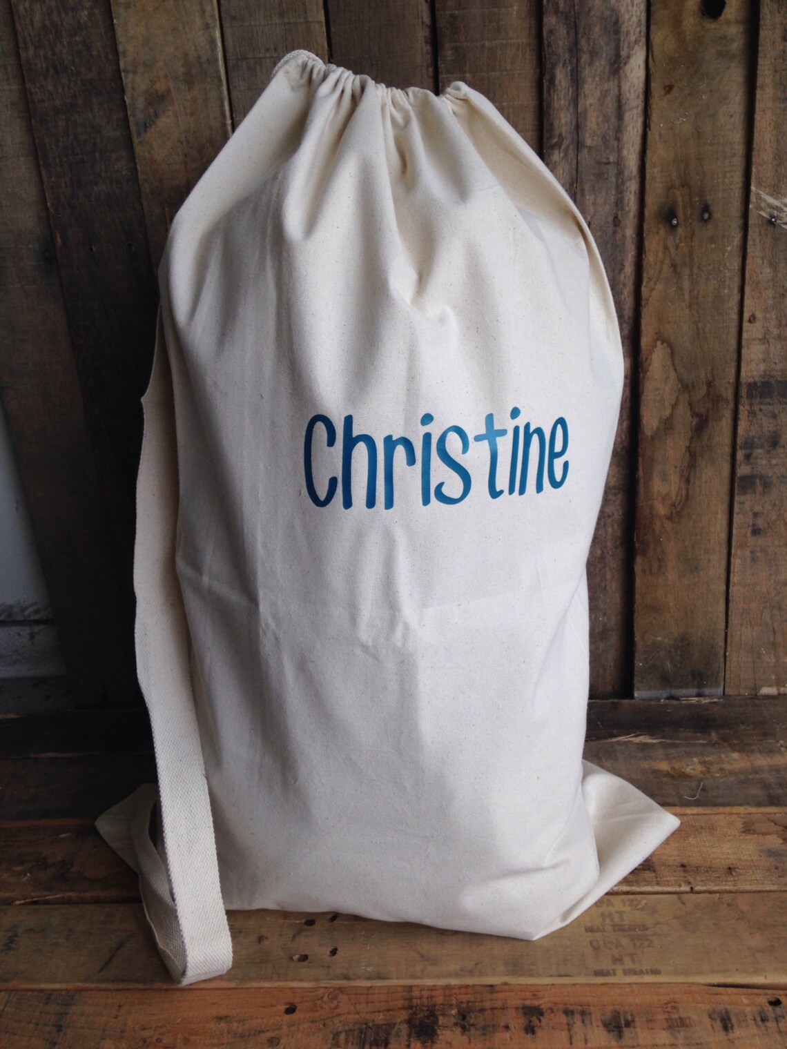 Personalized Laundry Bag College Laundry Bag Large Canvas Etsy