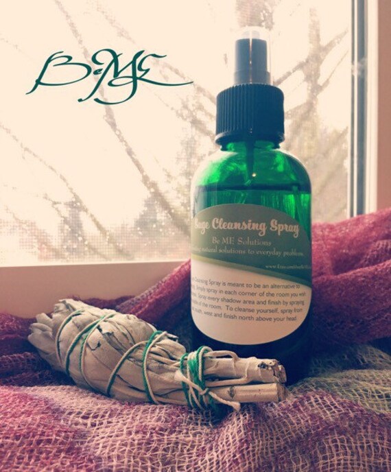 Sage Cleansing Spray Organic Cleansing Spray sage cleansing Etsy