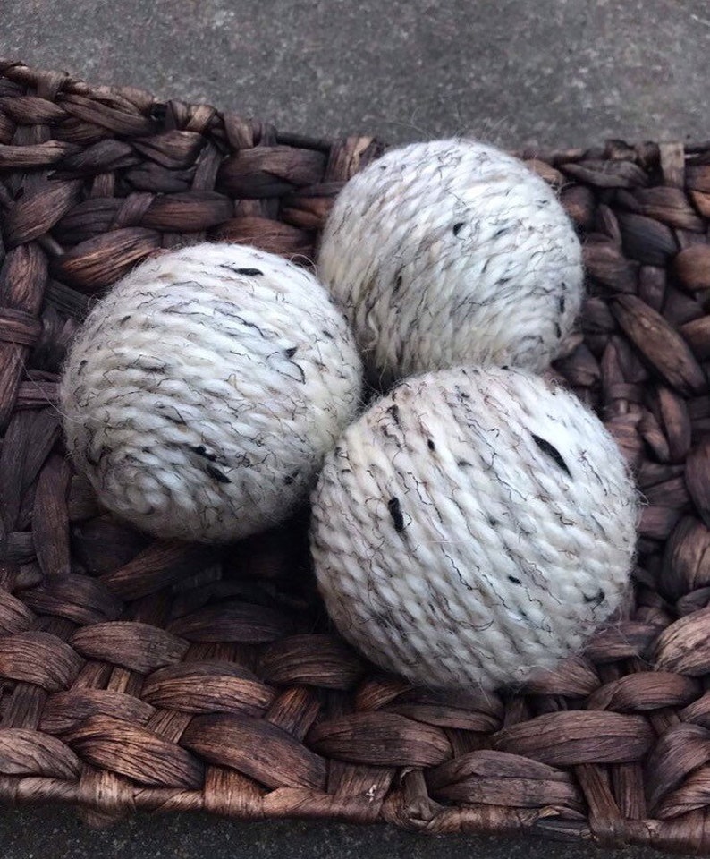 Decorative Yarn Balls Vase Fillers Neutral Yarn Balls Deco Etsy