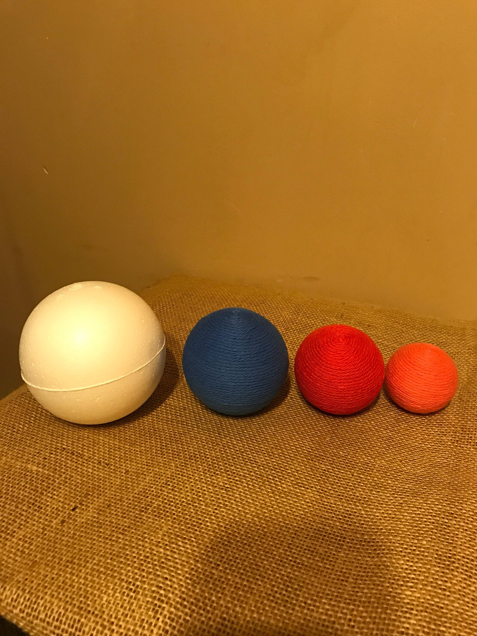 Decorative Yarn Balls Teal Decorative Balls Deco Balls Etsy