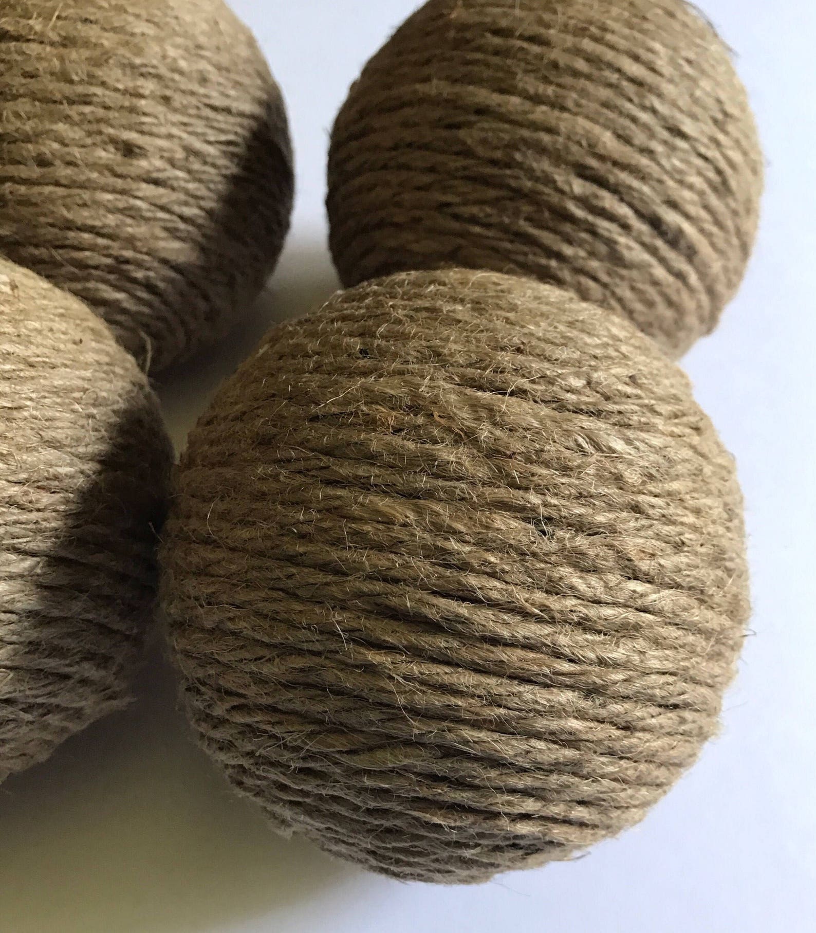 Twine Balls Jute Balls Decorative Jute Balls Bowl Fillers Etsy