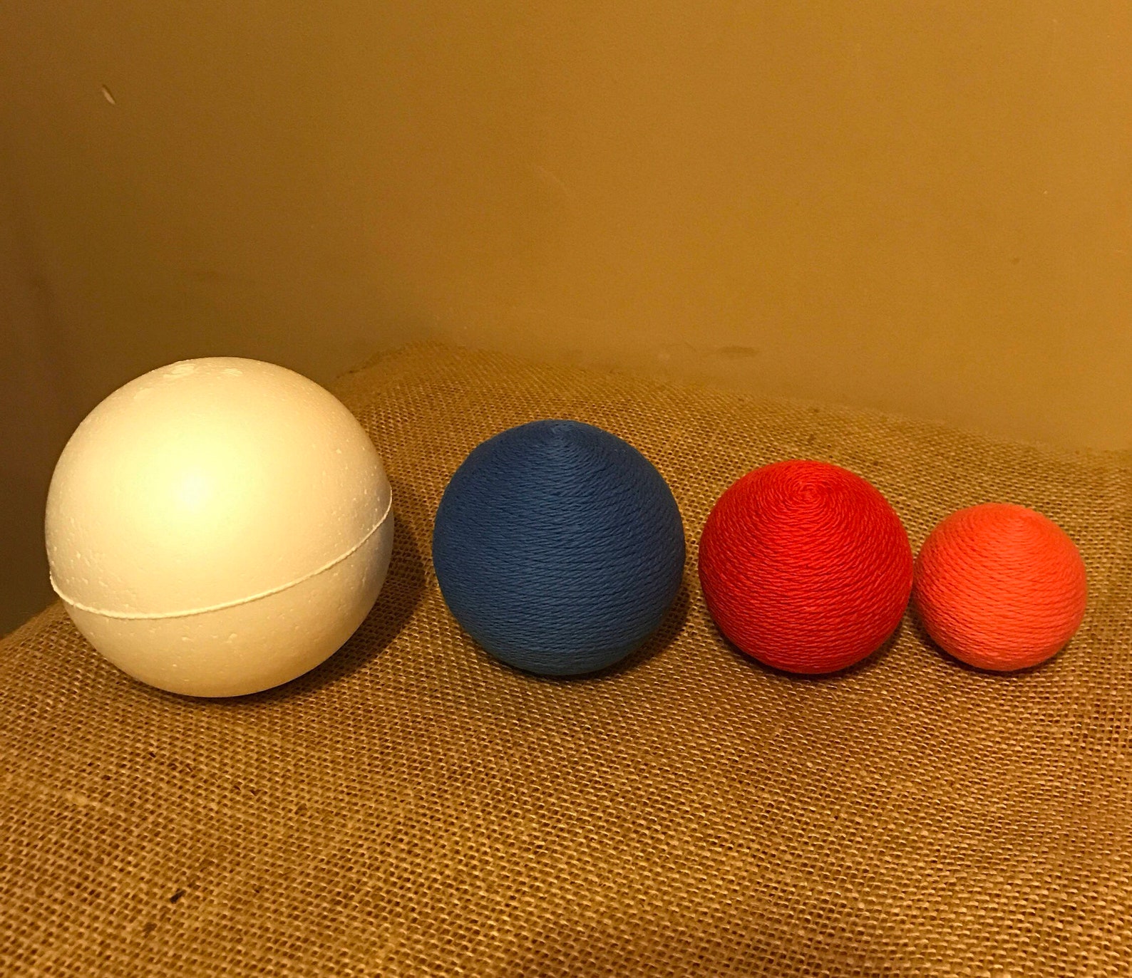 Jute Decorative Balls Jutewrapped Decorative Balls Etsy