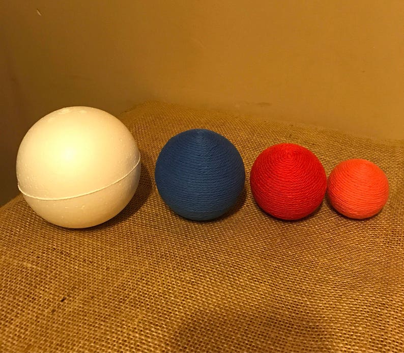 Decorative Yarn Balls Charcoal Gray and Neutral Yarn Balls Etsy