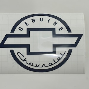 Chevy bow tie vinyl decal