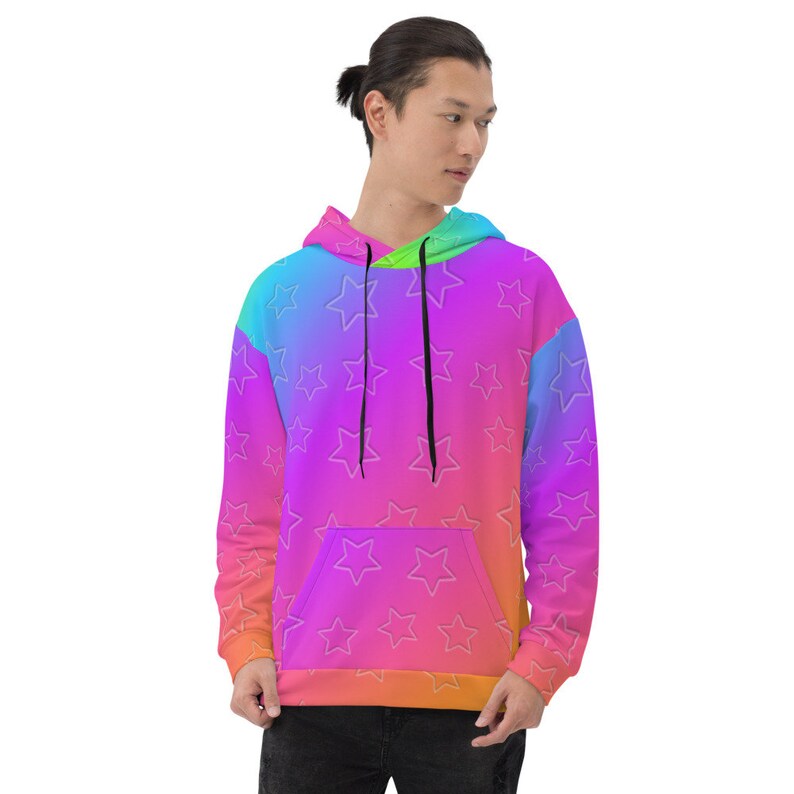 rainbow sherbet hoodie