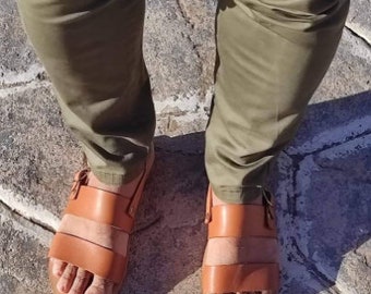 Sandales pour hommes sandales spartiates pour hommes sandales en cuir pour hommes sandales en cuir pour hommes sandales beiges sandales chaussures